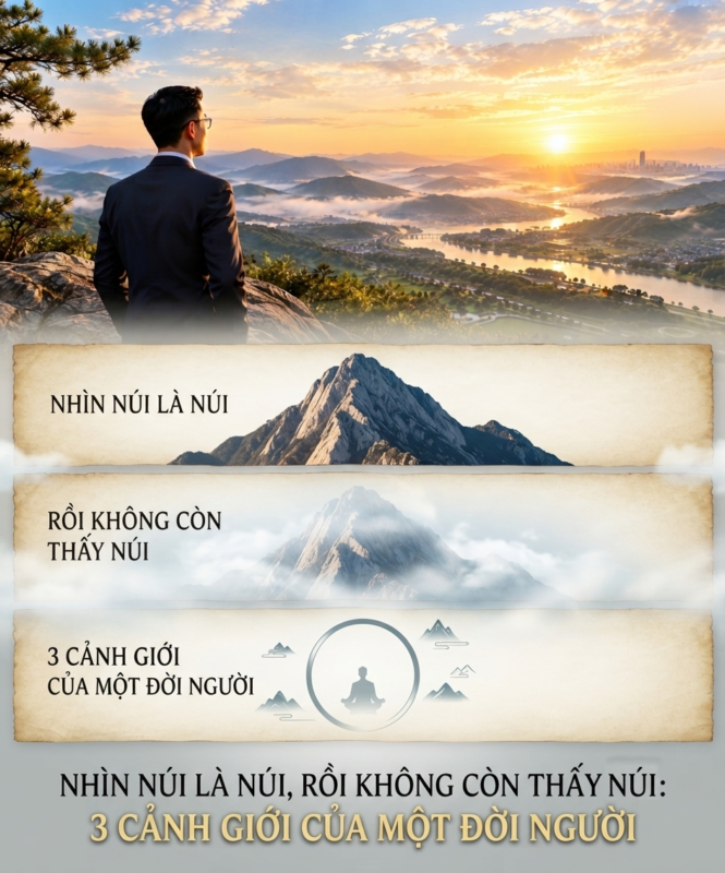 3 Cảnh Giới Của Một Đời Người