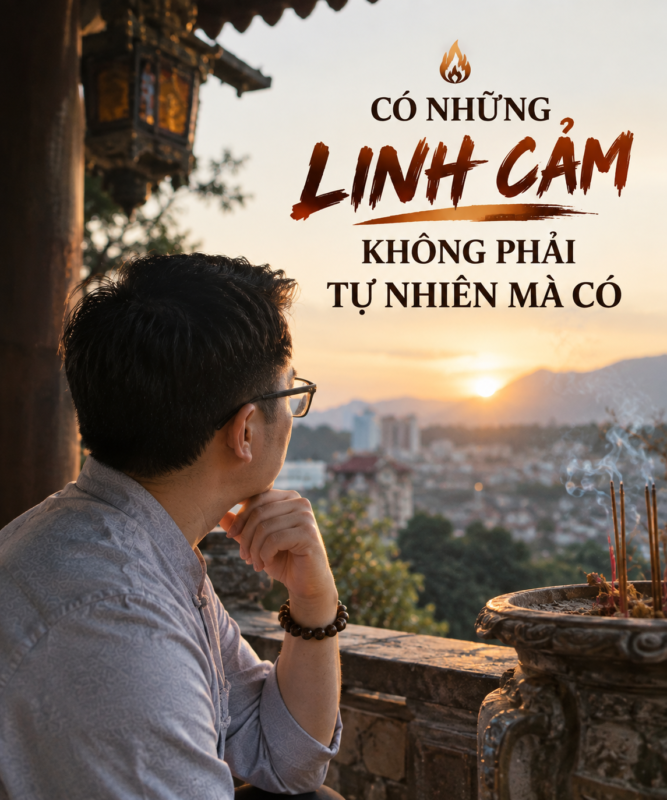 CÓ NHỮNG LINH CẢM KHÔNG PHẢI TỰ NHIÊN MÀ CÓ