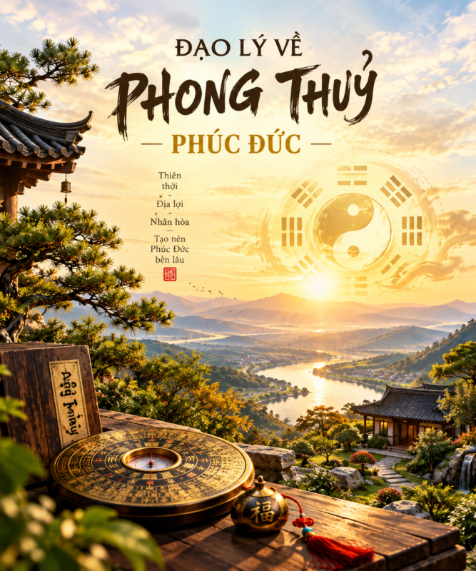 Đạo Lý về Phong Thuỷ - Phúc Đức