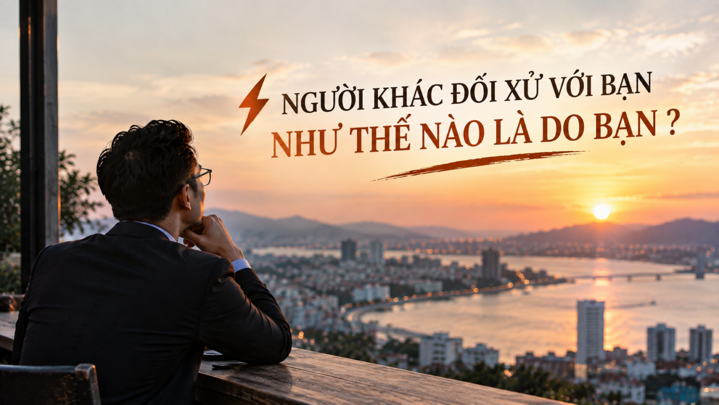 NGƯỜI KHÁC ĐỐI XỬ VỚI BẠN NHƯ THẾ NÀO LÀ DO BẠN