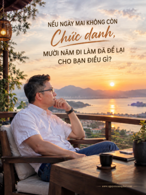 NẾU NGÀY MAI KHÔNG CÒN CHỨC DANH, MƯỜI NĂM ĐI LÀM ĐÃ ĐỂ LẠI CHO BẠN ĐIỀU GÌ?