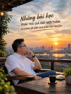 NHỮNG BÀI HỌC PHẢI TRẢ GIÁ ĐẮT MỚI THẤM.